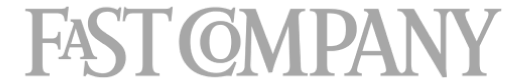 Fast Company logo in grey